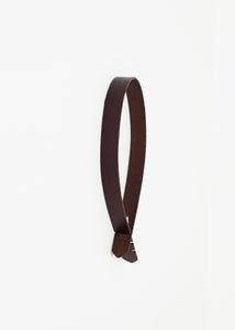 Buckle-less Belt in Brown